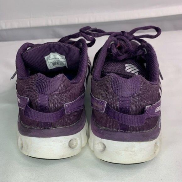 K‎ Swiss Purple White X Lite ST 93523-581-M Low Running Shoes Sneakers 8.5 - Picture 7 of 9